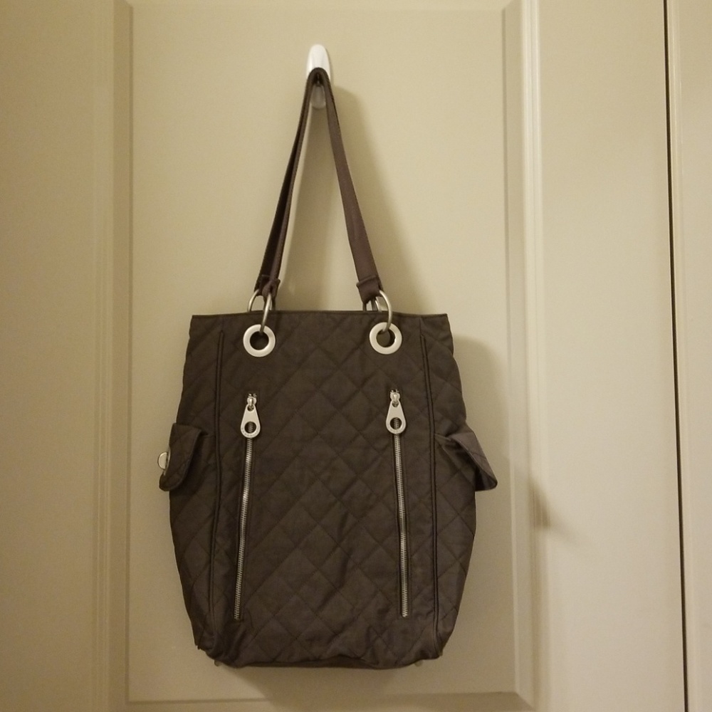 Baggallini brown nylon shoulder bag